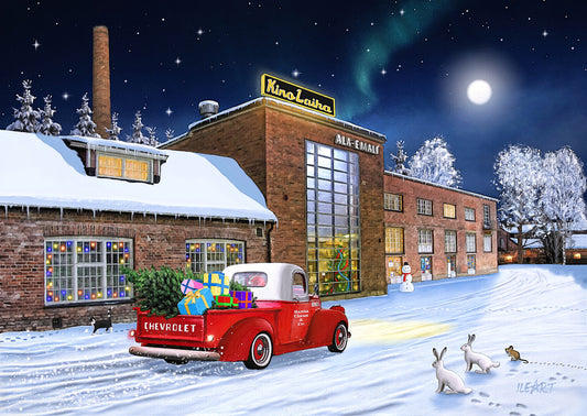 Joulukortti Ala-Emali, Karkkila