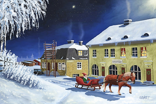 Joulukortti Frankin risteys, Karkkila