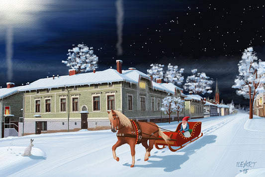 Joulukortti Port Arthur, Turku