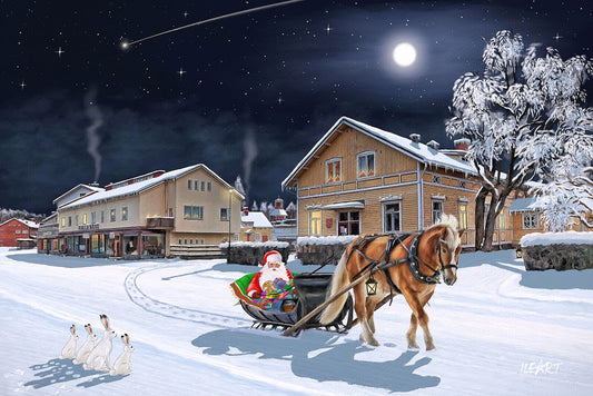 Joulukortti Toiveiden yö Takkointiellä, Karkkila